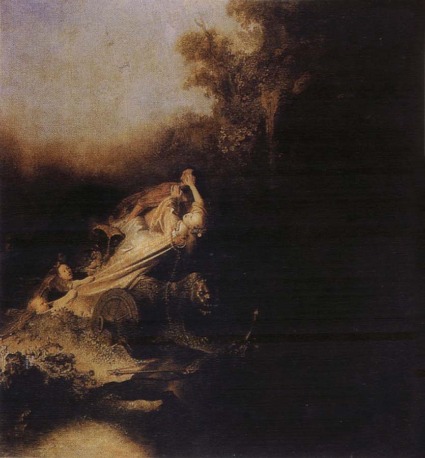 REMBRANDT Harmenszoon van Rijn The Abduction of Proserpina